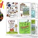 PRINTABLE Hand-drawn SPANISH Scripture Card Bible Verse Set With 8 Mini ...
