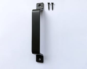 Heavy Duty Barn Door Pull Handle for Gate, Shed, Garage, Sliding Wardrobes, and Cabinet - Industrial Style Durable for Outdoor & Indoor