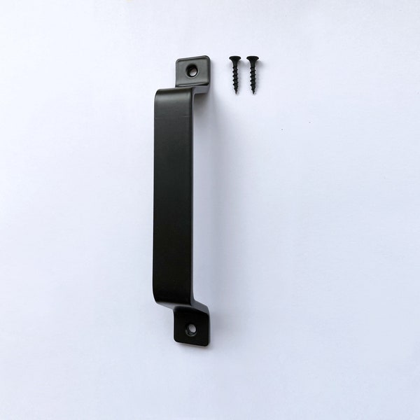 Heavy Duty Barn Door Pull Handle for Gate, Shed, Garage, Sliding Wardrobes, and Cabinet - Industrial Style Durable for Outdoor & Indoor
