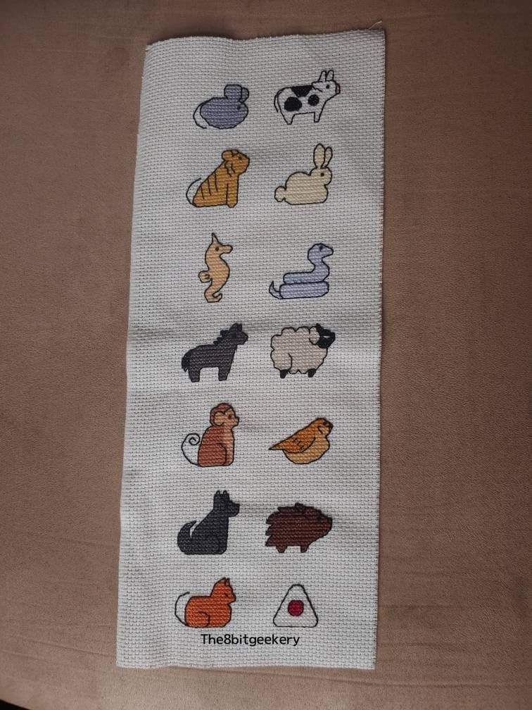 fruits basket zodiac icons mini backpack