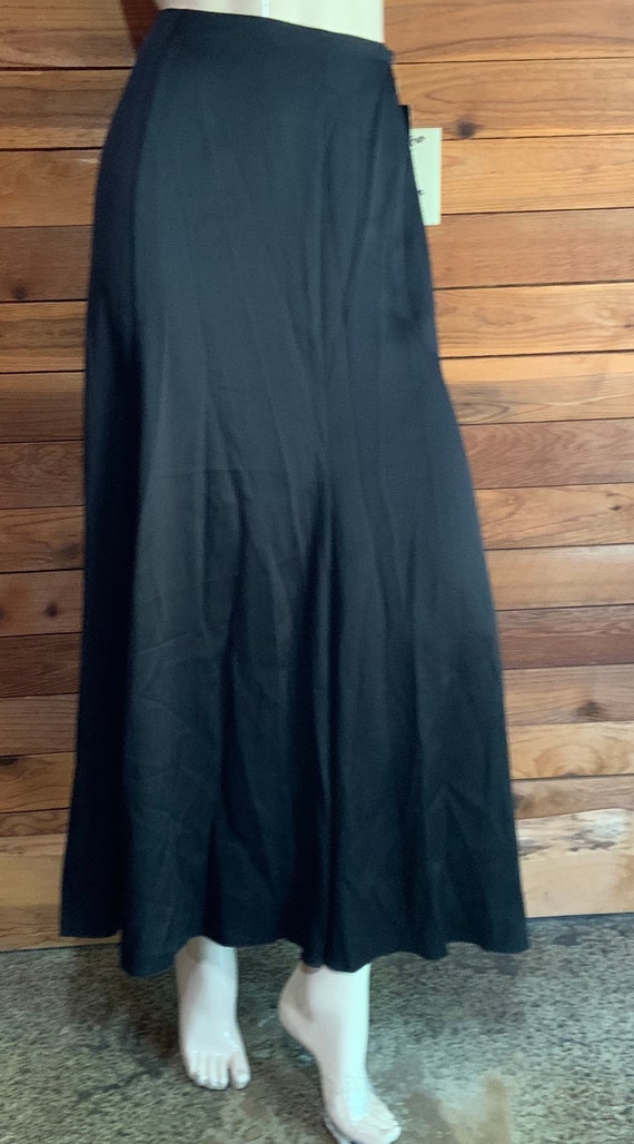 Vintage ALBERT NIPON Black Size 12 Silk Formal Len