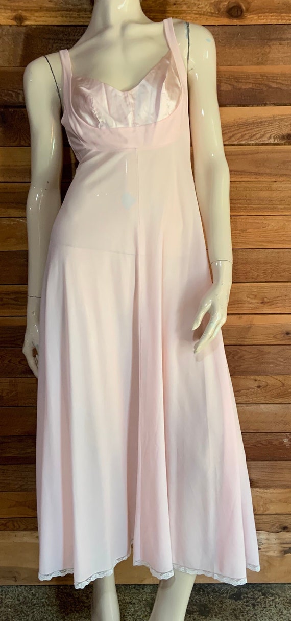 Vintage Lingerie 1960s LUCIE ANN Pink Size Petite