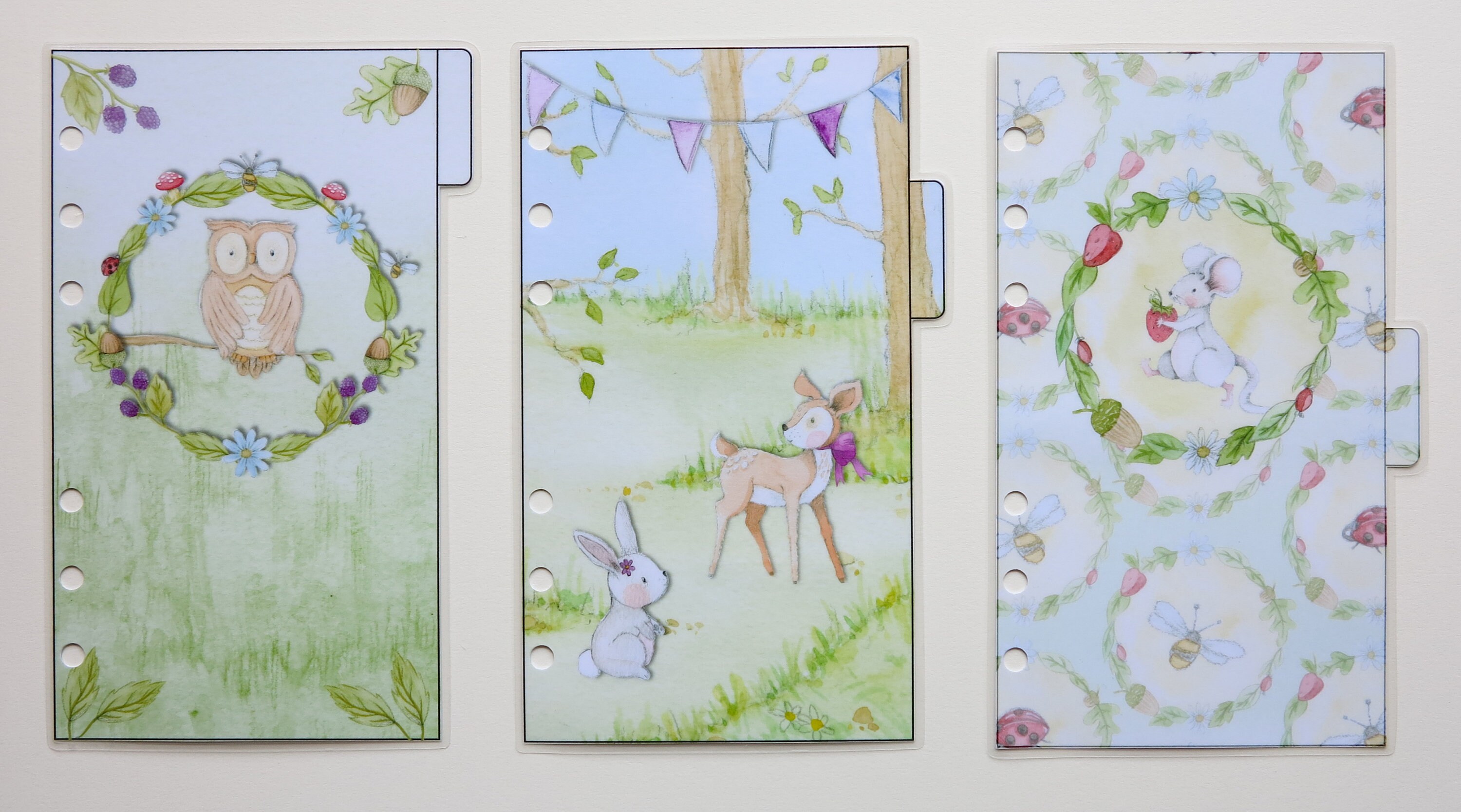 personal-size-filofax-dividers-set-of-5-handmade-and-etsy-uk