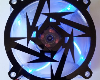 Custom Acrylic American Flag Eagle Computer Fan Grill 92mm