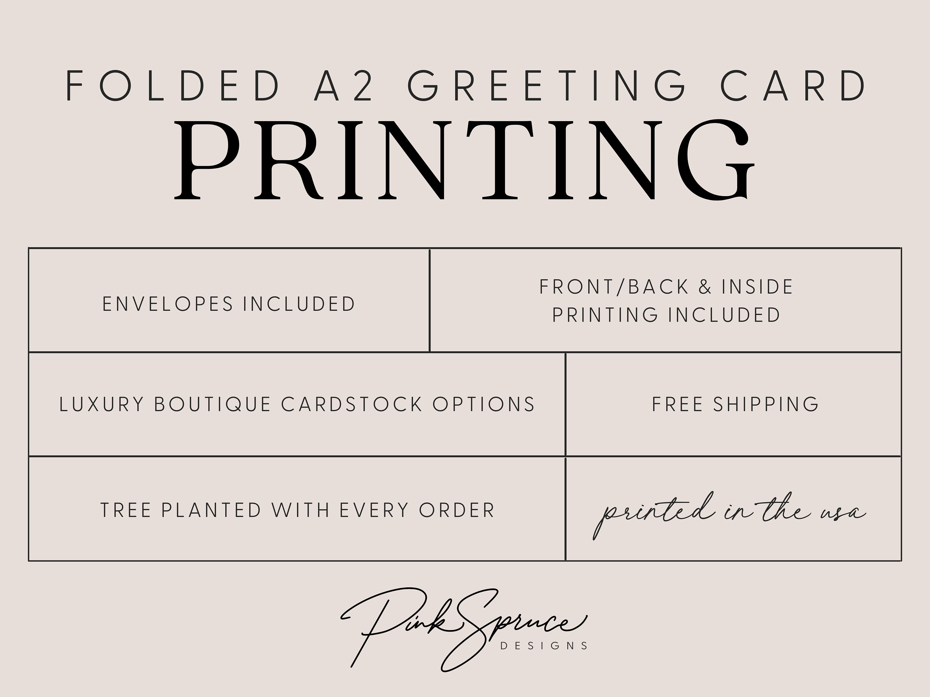 Printing Services  Template Printing  A20 Folded Card Printing With Regard To A2 Card Template