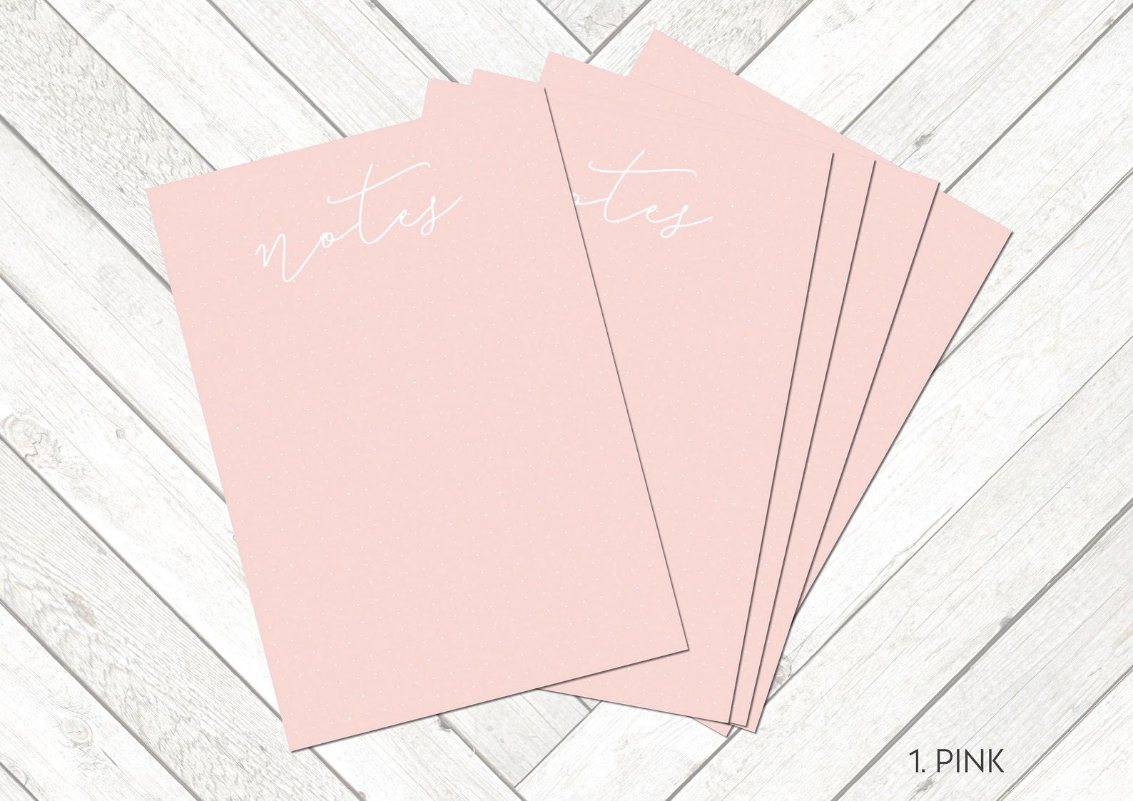 A5 Dot Grid PRINTABLE Planner Inserts Pink Grey A5 Planner | Etsy