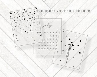 2024 Foiled Clear Matte 1.5 Inch Monthly Calendar Sticker Set, Transparent Cursive Script Date Stickers, Supplies for Planners and Journals