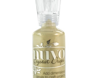 Mustard Gold Metallic Nuvo Crystal Drops