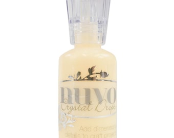 Gloss Buttermilk Ivory Yellow Nuvo Crystal Drops