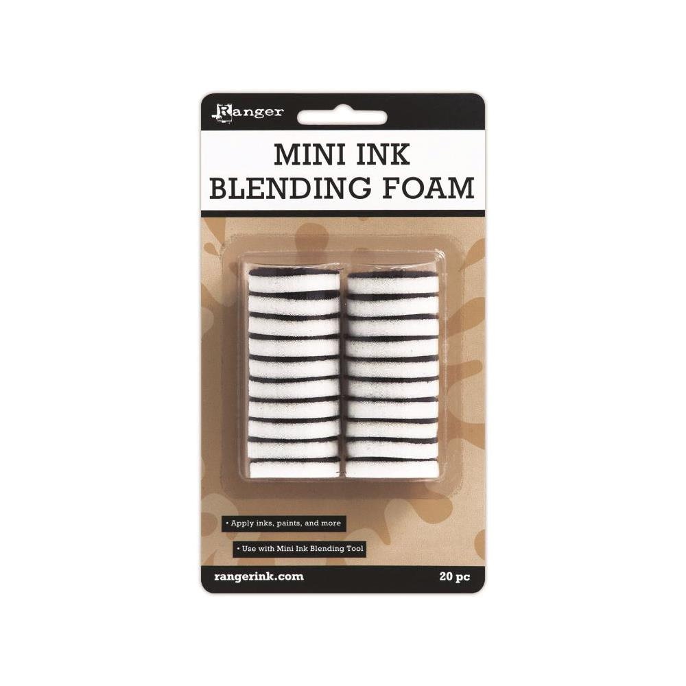 Mini Ink Blending Tool-1 Round (Mini Ink Blending Tool With Replacement  Foams) 