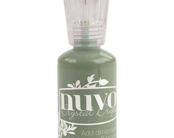 Olive Green Nuvo Crystal Drops