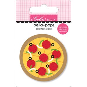 Bella Blvd Teen Vibe Carson Pizza Party Bella-Pop Dimensional Sticker