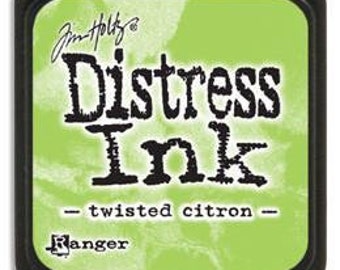 Tim Holtz Ranger Twisted Citron Mini Distress Ink Pad