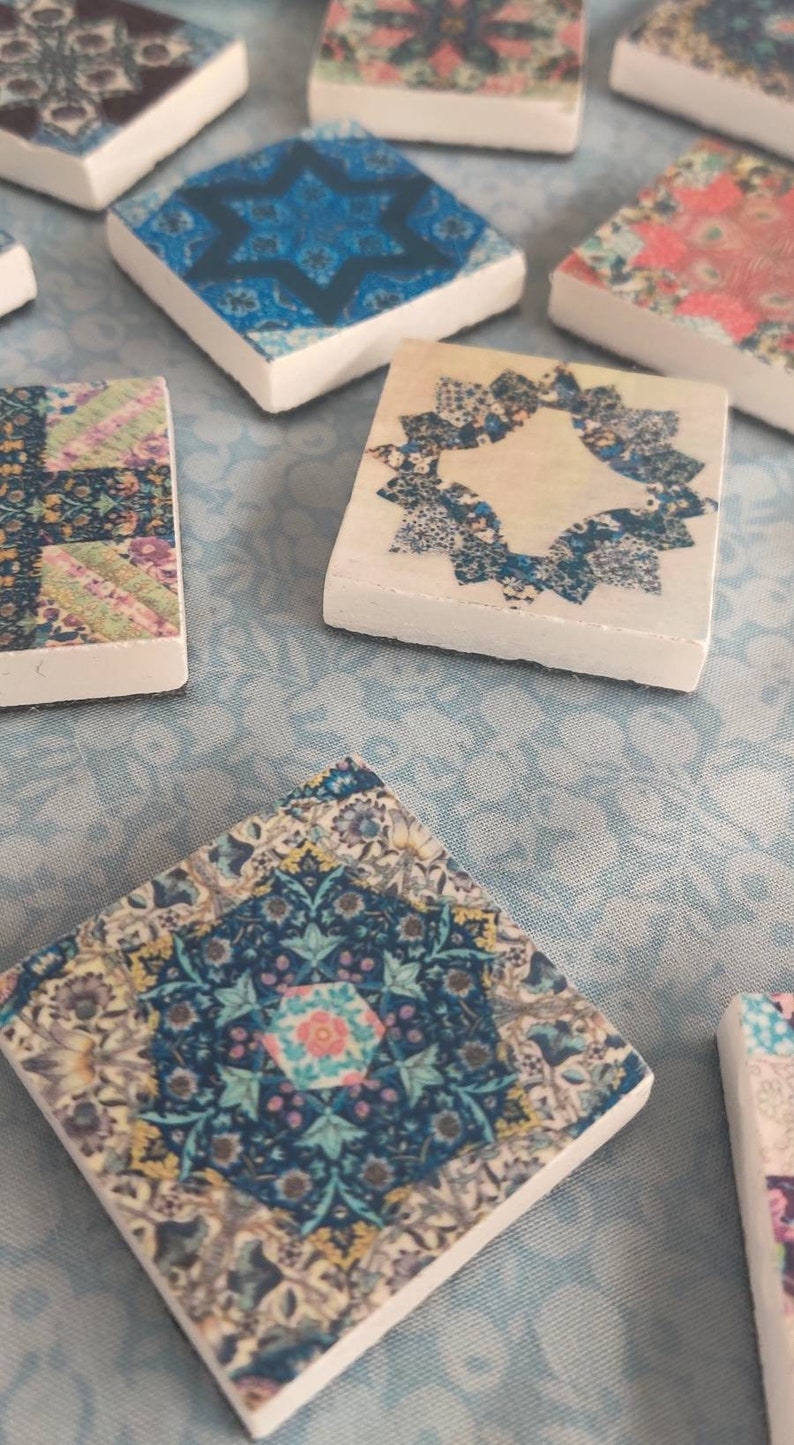 Morris Textiles Liberty Quilt Block Sewing Pattern Weights Etsy