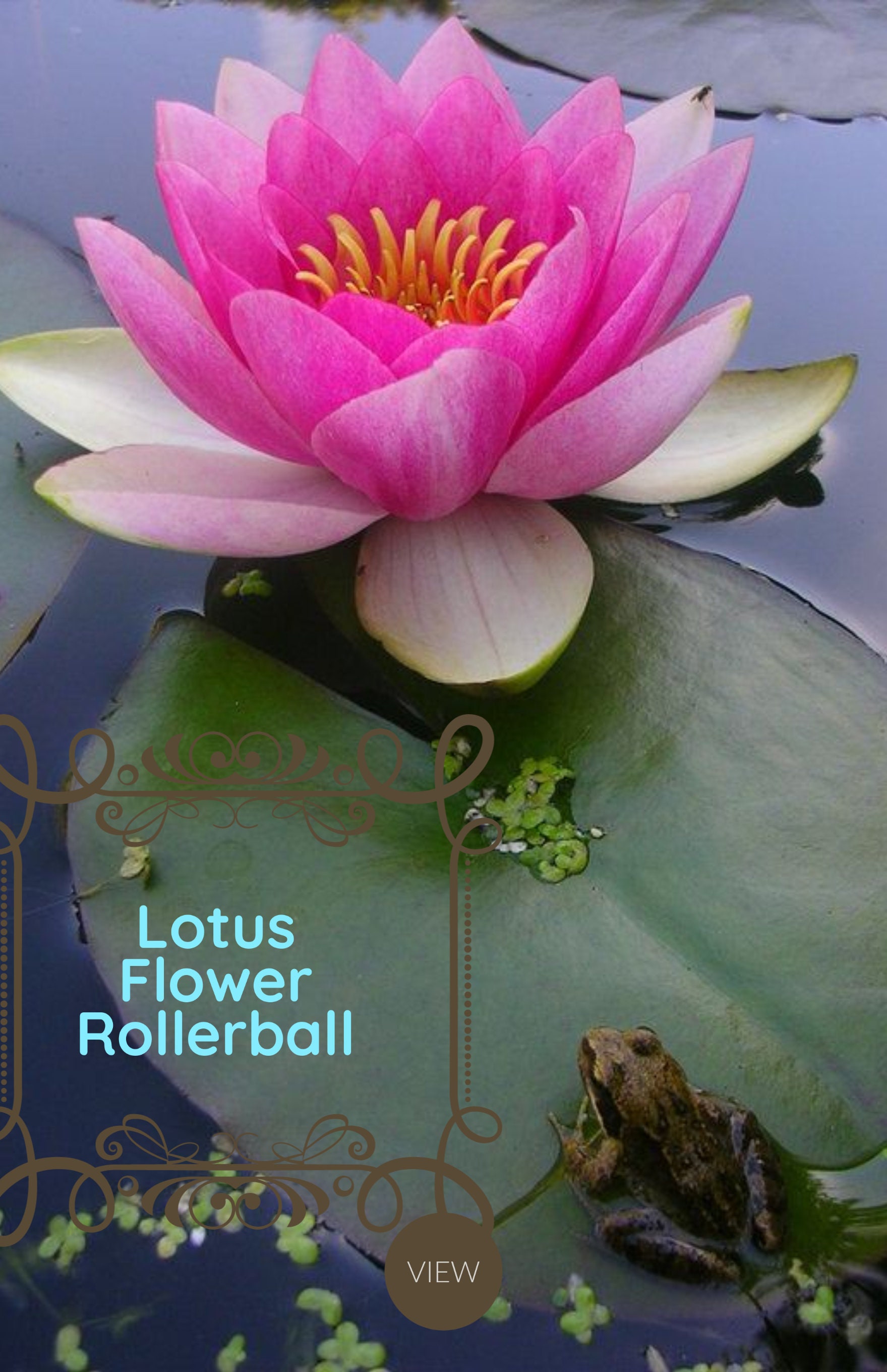 Lotus Flower Perfume RollerballScent of WaterLotus Peace