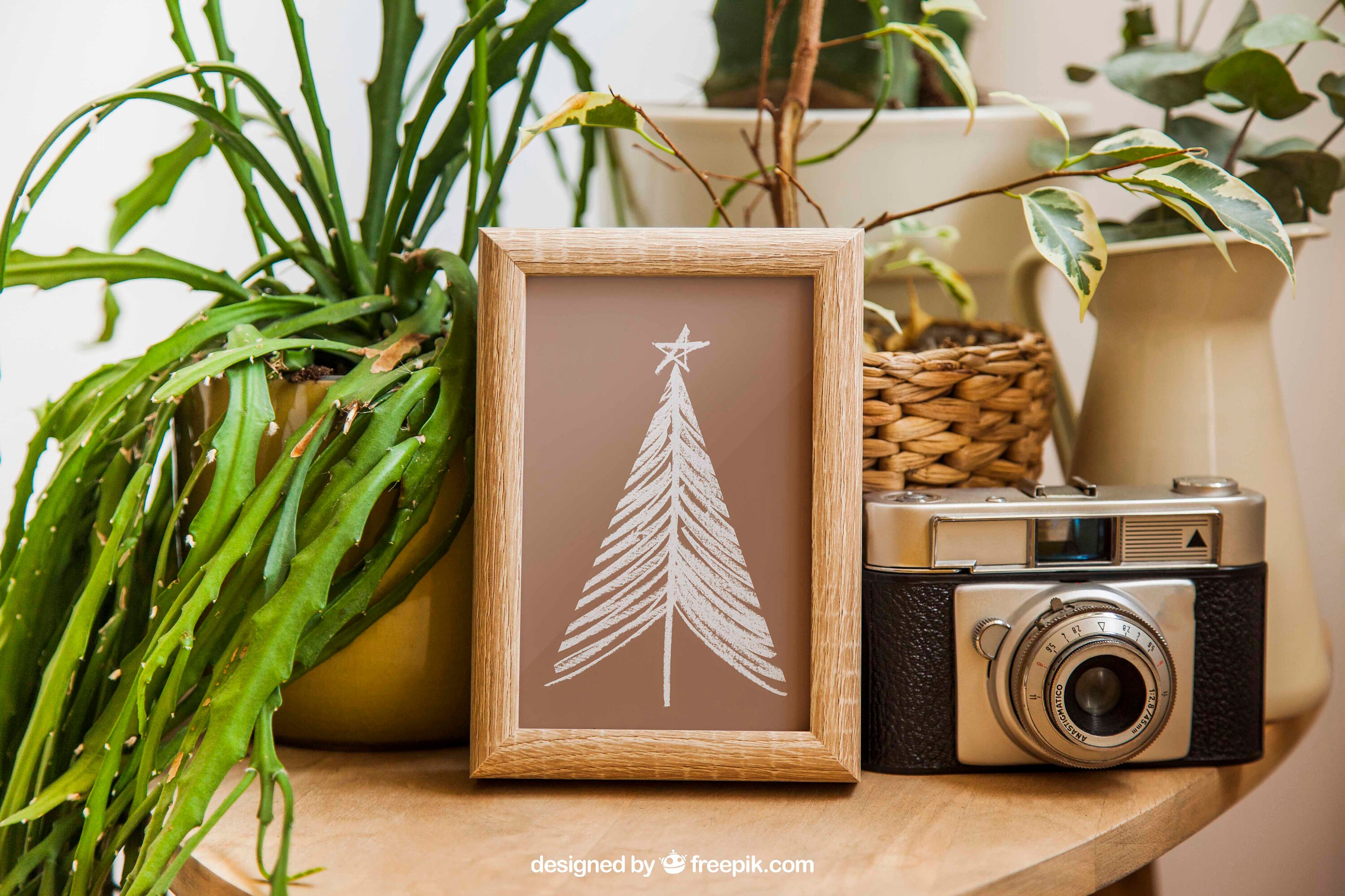 Set Of 4 Christmas Postcard Boho Printable Boho Christmas Etsy de