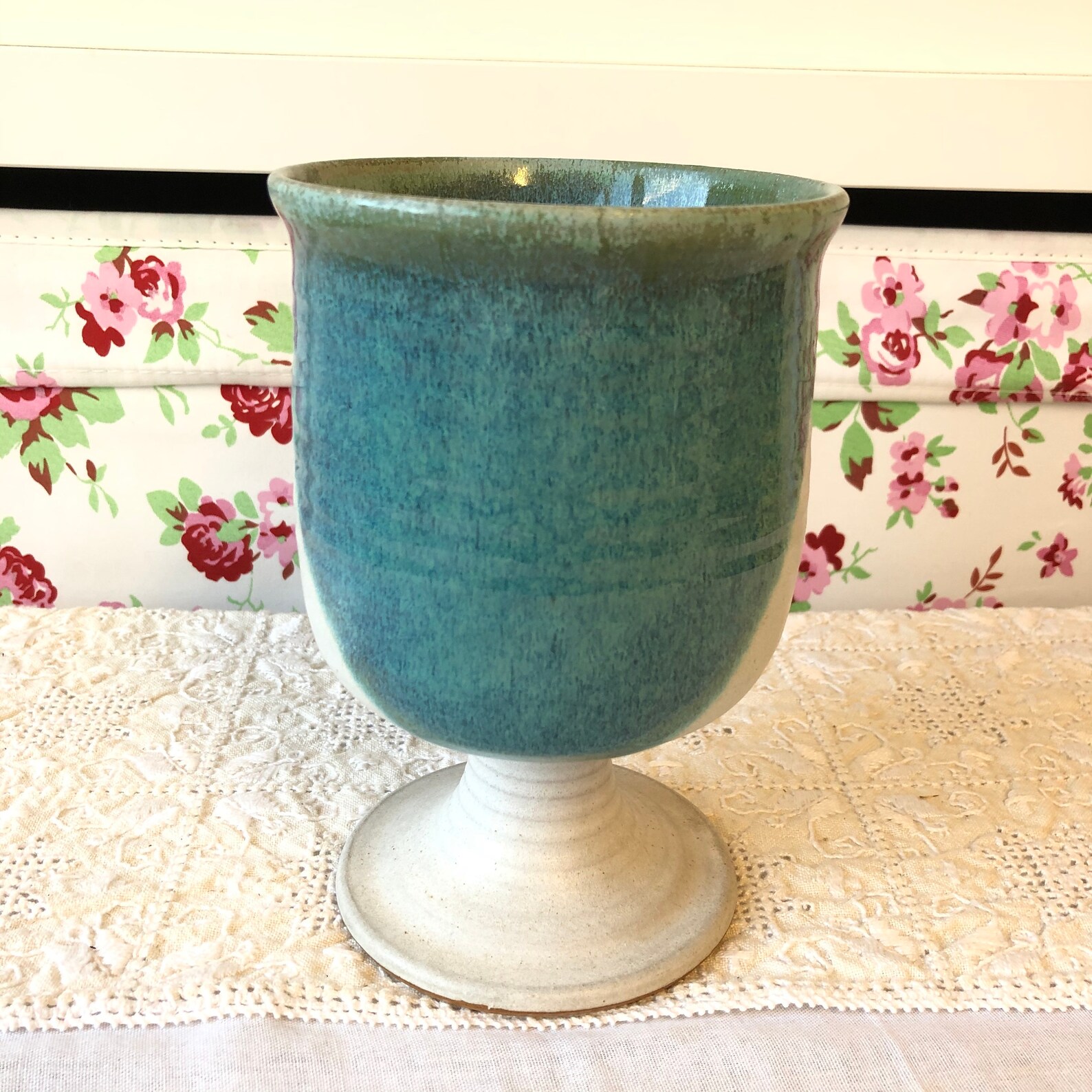 Vintage Buxton Mill Studio Pottery Mixed Glazed Stoneware Etsy