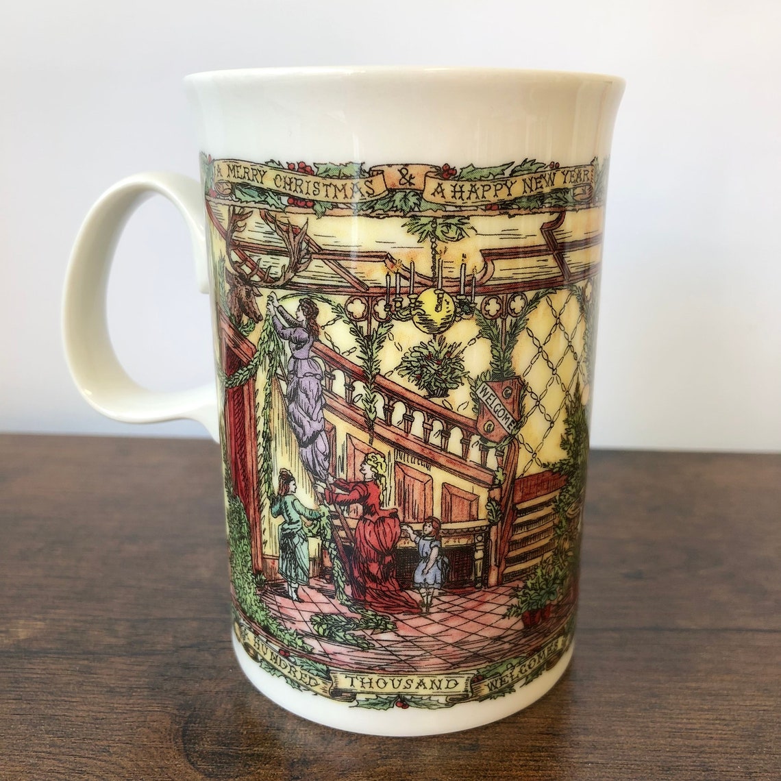 Dunoon Christmas Party Stoneware Mug One Of The Series of Etsy
