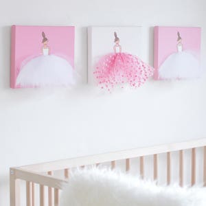 Canvas painting for baby girl room deals