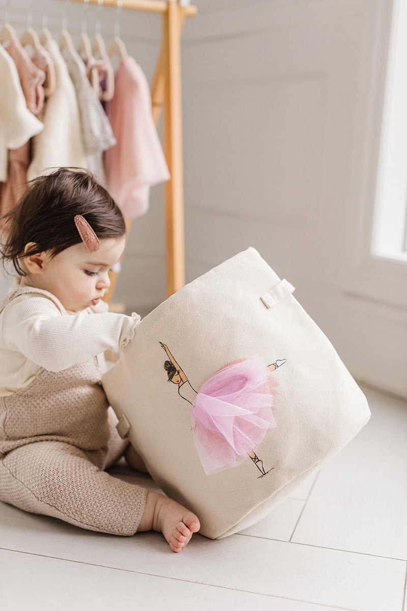  holay baby Nursery Kids Transparent Basket Storage