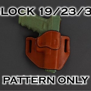 Smith and Wesson Shield OWB Holster Patten LVL-1 digital download w/ video
