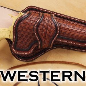 Funda de cuero para pistola 1911, modelo Western Paddle de 5 pulgadas (descarga en PDF)