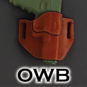 Holster Pattern, Made-to-Order Custom Gun Template for Exact Model