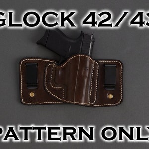 Glock G-42 2 クリップ IWB ホルスター パターン デジタル ダウンロード