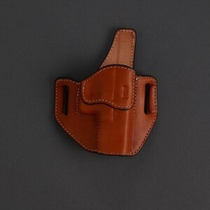 Leather Holster Pattern for Ruger P95, OWB Belt Loop PDF Download