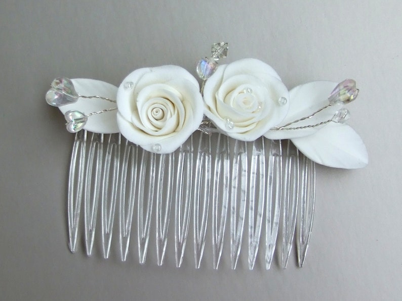 hair decoration with flowers