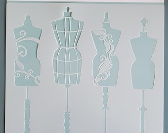 Plantilla de maniquíes