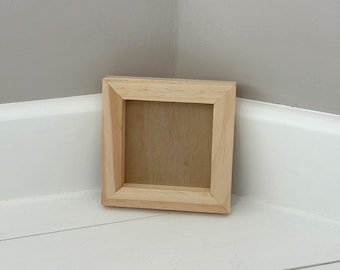 Panel de arte de madera IOD de 5 x 5 pulgadas
