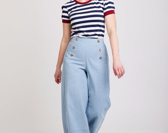 Hose Damenhose Marlene! Jeans Stretch BeeBee