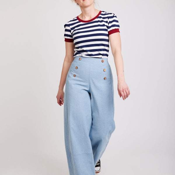 Hose Damenhose Marlene! Jeans Stretch BeeBee