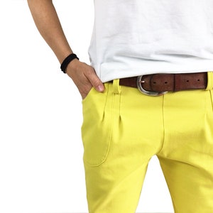 Pants yellow Jeans Swedish trousers citrus! BeeBee