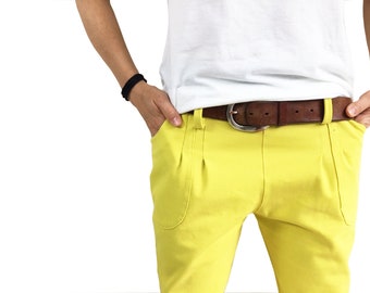 Pants yellow Jeans Swedish trousers citrus! BeeBee