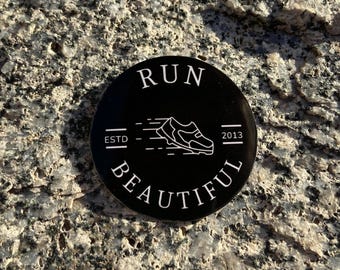Run BTS Circle Sticker | Waterproof Vinyl Sticker | For Laptops, Water Bottles, Phones, & More