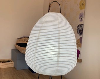 Japanese Paper Lamp, Minimalist Rice Paper Lamp, Hand Woven Table Lamp , Home Decoration Lamp, Kids Bedroom Decor, Night Lamp for Kids