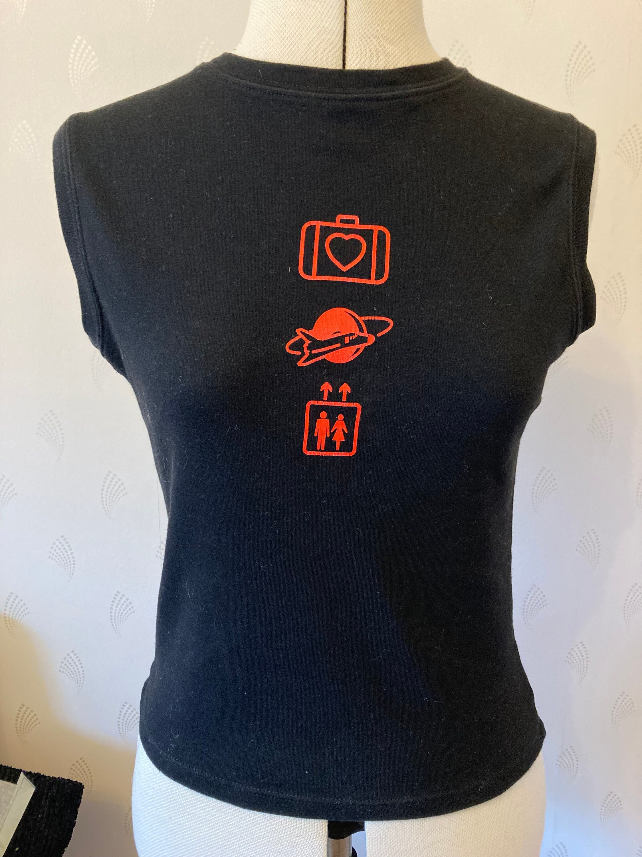 Vintage U2 Elevation Tour Tank Top / Sleeveless T-shirt Size Small 