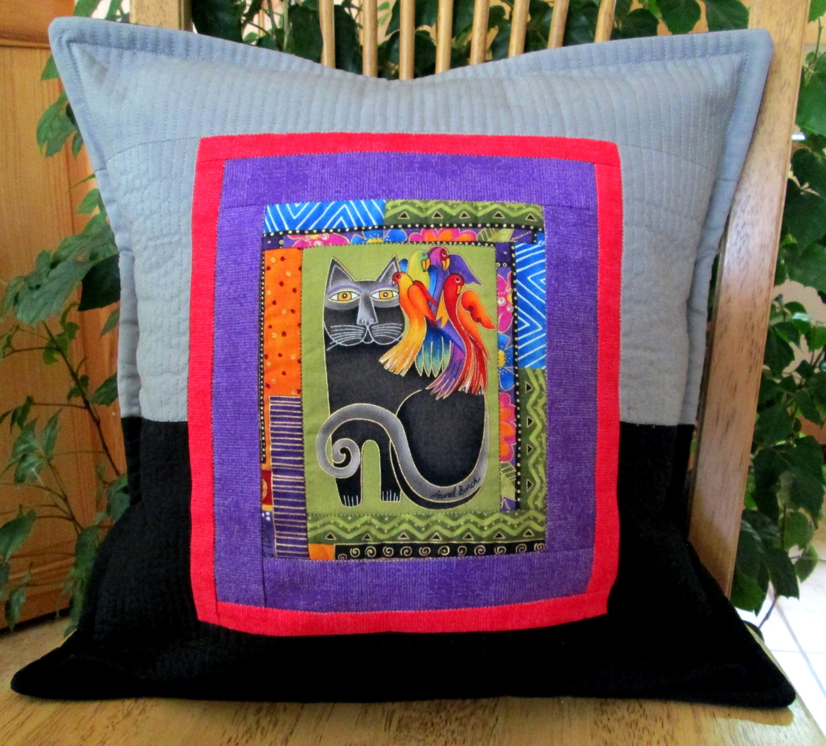 laurel burch pillows