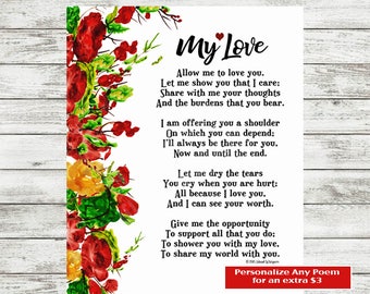 40th anniversary gift anniversary poem 40th anniversary etsy
