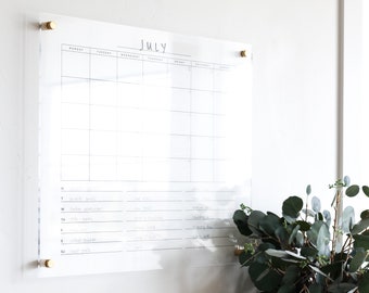 24x36 X-LARGE Premium Acrylic Calendar