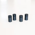 SMALL Matte Black standoff bolts