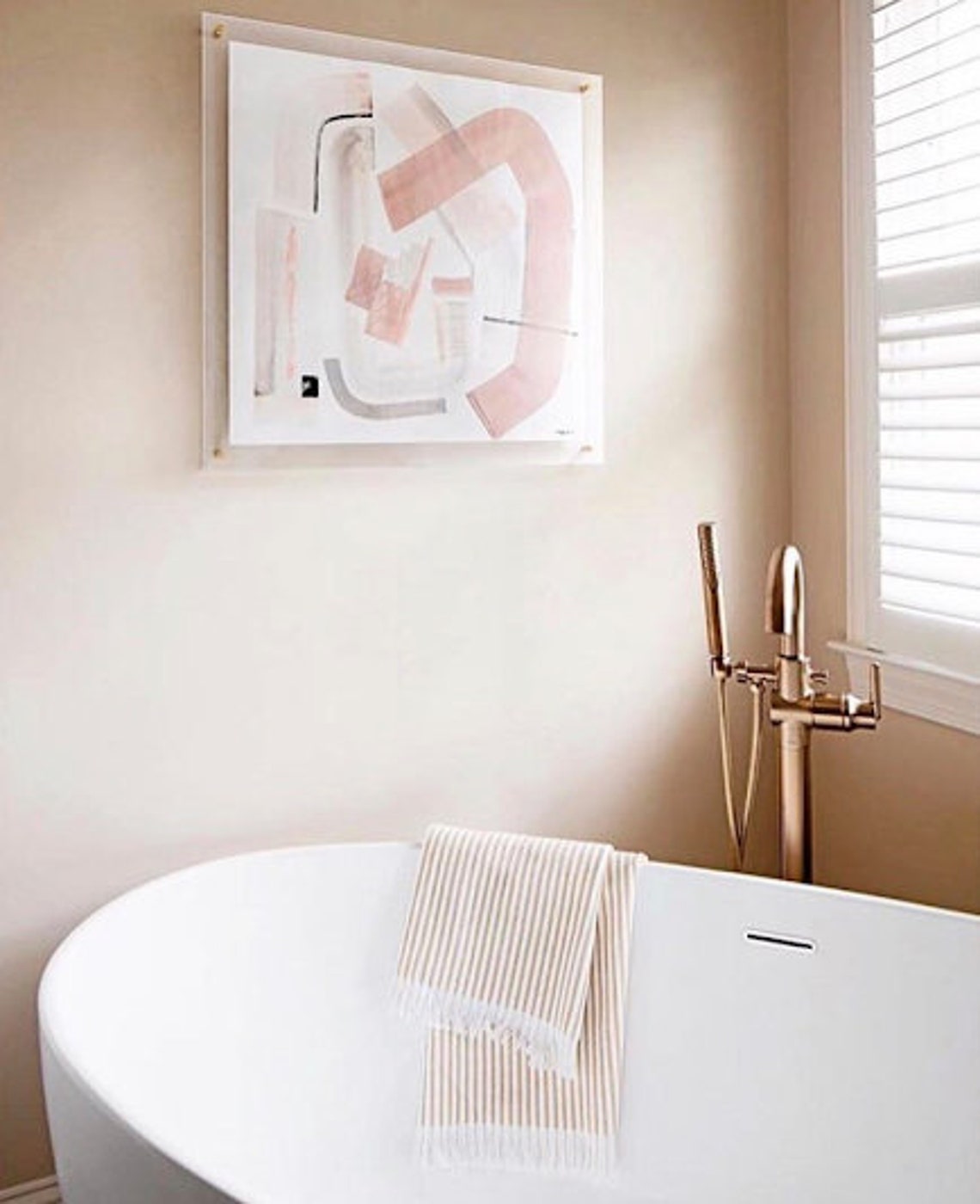 Large Square 1826 Acrylic Frame Etsy