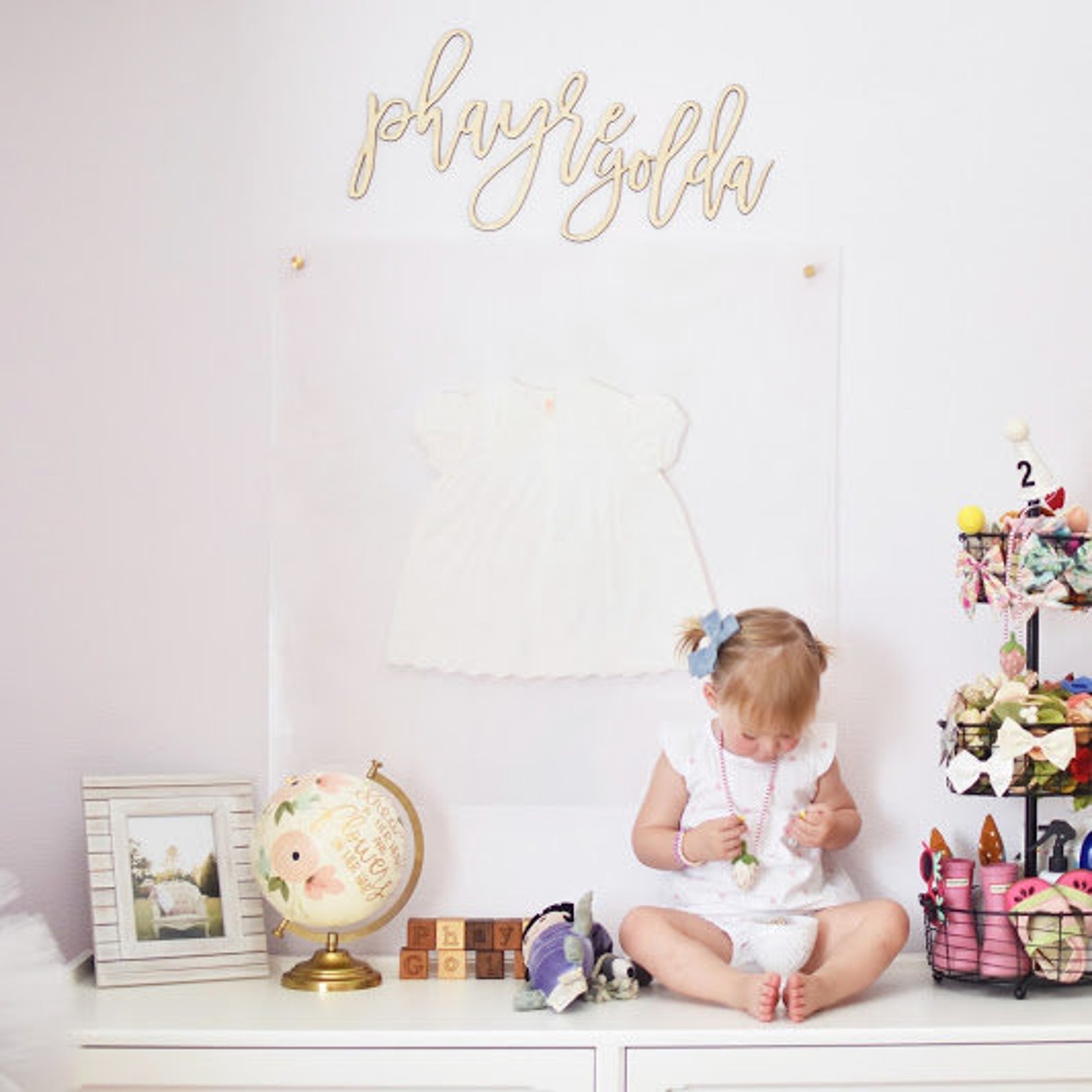 Large Square 1826 Acrylic Frame Etsy