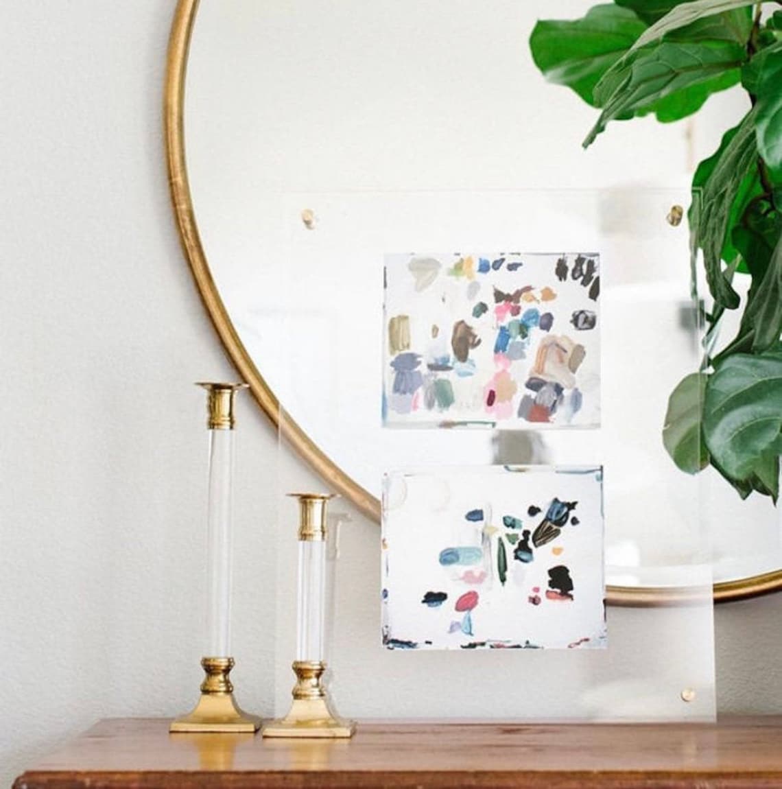 8.5x11 Document Acrylic Frame Etsy