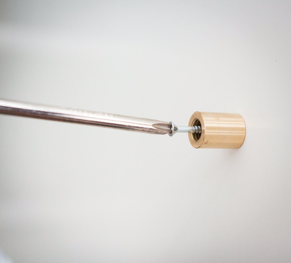 LARGE Matte Black Standoff Bolts Etsy Canada