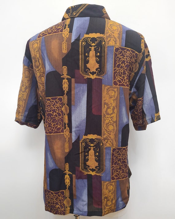 Vintage Blouse Shirt/ 90s shirt / Free Shipping /… - image 4
