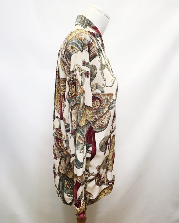 Vintage Silk Blouse/ Fiorella Rubino / Free Shipp… - image 2