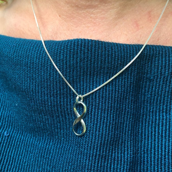 Mobius Silver SMALL Infinity Necklace, Small Infinity Charm, Infinity Symbol, Pendant & Earrings, Women/girls, Popular, Infinite Love, Life - Etsy Mobius Silver SMALL Infinity Necklace, Small Infinity Charm, Infinity Symbol, Pendant & Earrings, Women/girls, Popular, Infinite Love, Life - Etsy